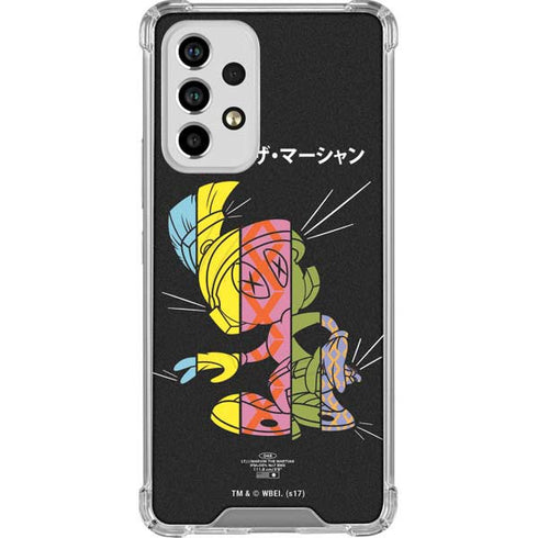 Looney Tunes Marvin the Martian Sliced Juxtapose Galaxy A53 5G Clear Case