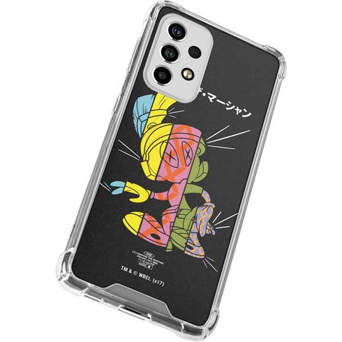 Looney Tunes Marvin the Martian Sliced Juxtapose Galaxy A53 5G Clear Case