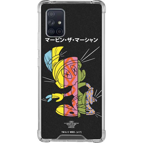 Looney Tunes Marvin the Martian Sliced Juxtapose Galaxy A71 5G Clear Case