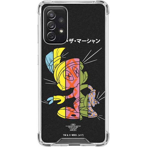Looney Tunes Marvin the Martian Sliced Juxtapose Galaxy A72 5G Clear Case