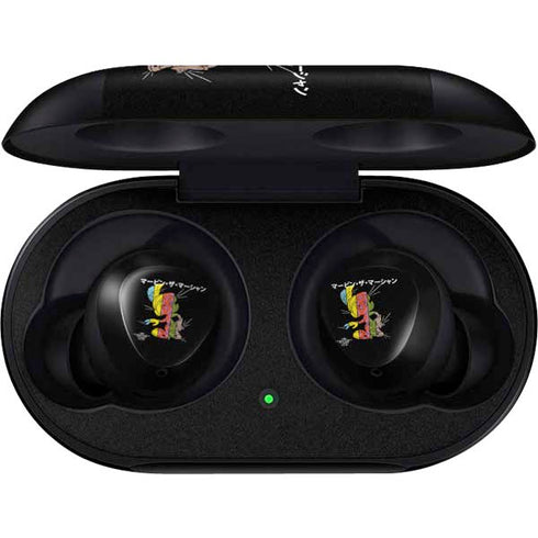 Looney Tunes Marvin the Martian Sliced Juxtapose Galaxy Buds Skin