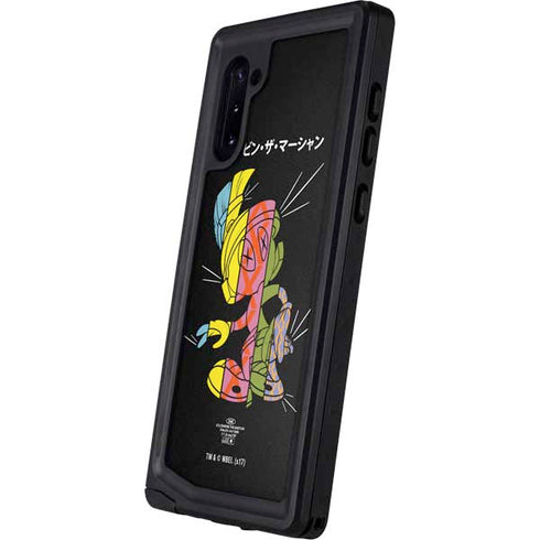Looney Tunes Marvin the Martian Sliced Juxtapose Galaxy Note 10 Waterproof Case