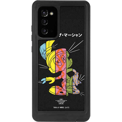Looney Tunes Marvin the Martian Sliced Juxtapose Galaxy Note20 5G Waterproof Case