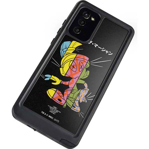 Looney Tunes Marvin the Martian Sliced Juxtapose Galaxy Note20 5G Waterproof Case