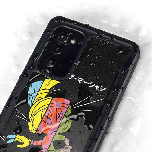 Looney Tunes Marvin the Martian Sliced Juxtapose Galaxy Note20 5G Waterproof Case