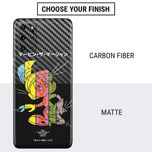 Looney Tunes Marvin the Martian Sliced Juxtapose Galaxy S20 Plus Skin