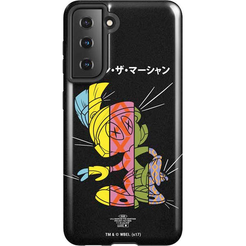 Looney Tunes Marvin the Martian Sliced Juxtapose Galaxy S21 5G Pro Case
