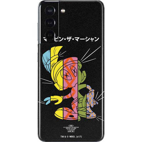 Looney Tunes Marvin the Martian Sliced Juxtapose Galaxy S21 5G Skin