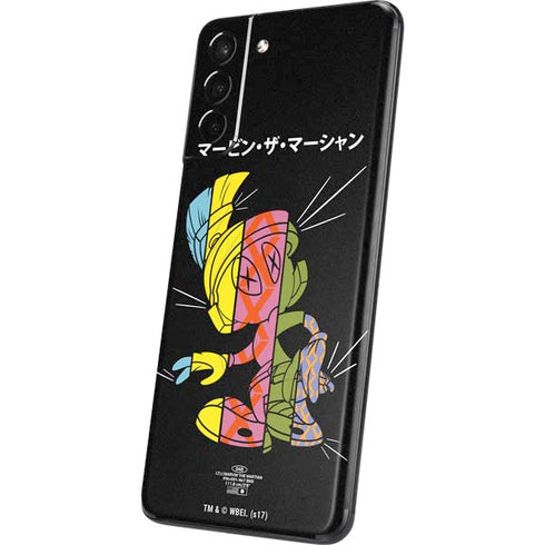 Looney Tunes Marvin the Martian Sliced Juxtapose Galaxy S21 Plus 5G Skin