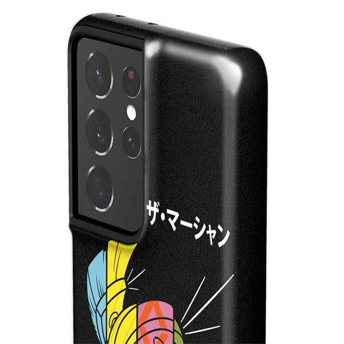 Looney Tunes Marvin the Martian Sliced Juxtapose Galaxy S21 Ultra 5G Pro Case