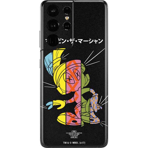 Looney Tunes Marvin the Martian Sliced Juxtapose Galaxy S21 Ultra 5G Skin