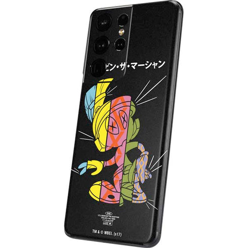 Looney Tunes Marvin the Martian Sliced Juxtapose Galaxy S21 Ultra 5G Skin