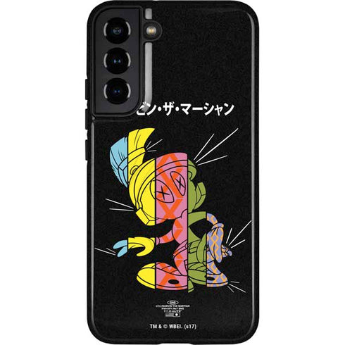 Looney Tunes Marvin the Martian Sliced Juxtapose Galaxy S22 Plus Pro Case