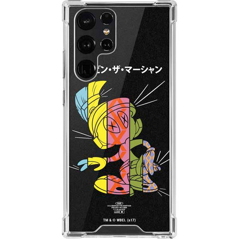 Looney Tunes Marvin the Martian Sliced Juxtapose Galaxy S22 Ultra Clear Case