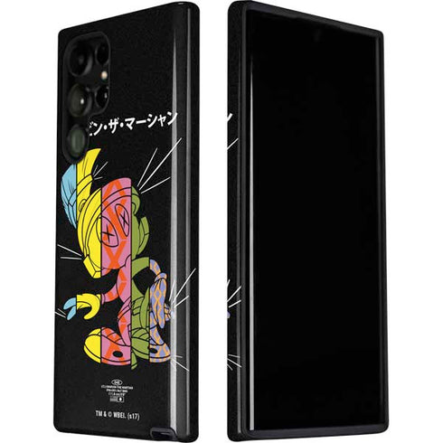 Looney Tunes Marvin the Martian Sliced Juxtapose Galaxy S22 Ultra Pro Case