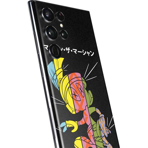 Looney Tunes Marvin the Martian Sliced Juxtapose Galaxy S22 Ultra Skin