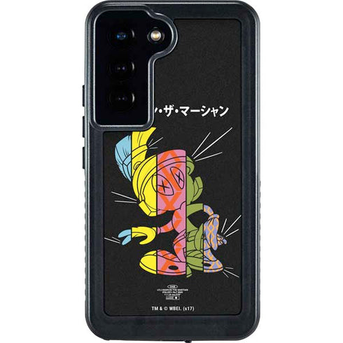 Looney Tunes Marvin the Martian Sliced Juxtapose Galaxy S23 Waterproof Case