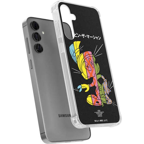 Looney Tunes Marvin the Martian Sliced Juxtapose Galaxy S24 Plus Clear Case