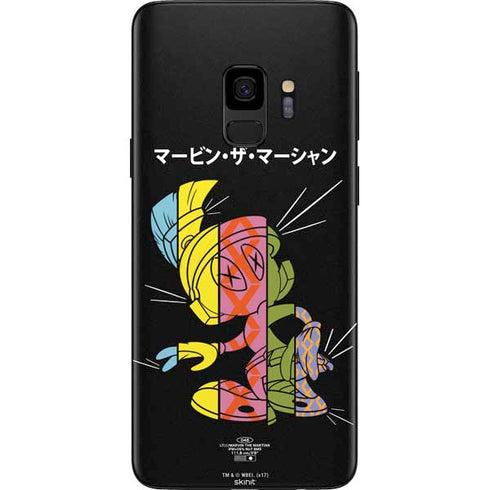 Looney Tunes Marvin the Martian Sliced Juxtapose Galaxy S9 Skin