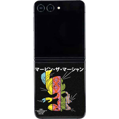 Looney Tunes Marvin the Martian Sliced Juxtapose Galaxy Z Flip5 5G Skin