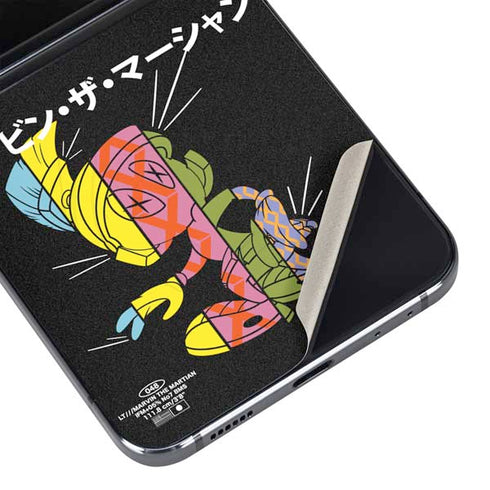 Looney Tunes Marvin the Martian Sliced Juxtapose Galaxy Z Flip5 5G Skin