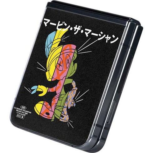 Looney Tunes Marvin the Martian Sliced Juxtapose Galaxy Z Flip5 5G Skin