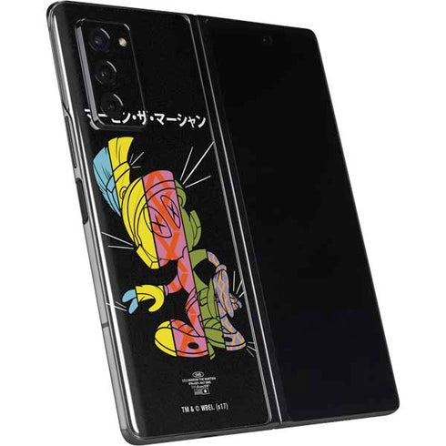 Looney Tunes Marvin the Martian Sliced Juxtapose Galaxy Z Fold2 5G Skin