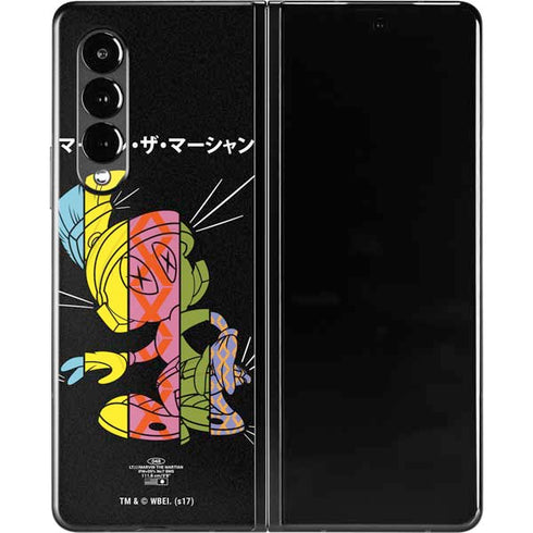 Looney Tunes Marvin the Martian Sliced Juxtapose Galaxy Z Fold3 5G Skin