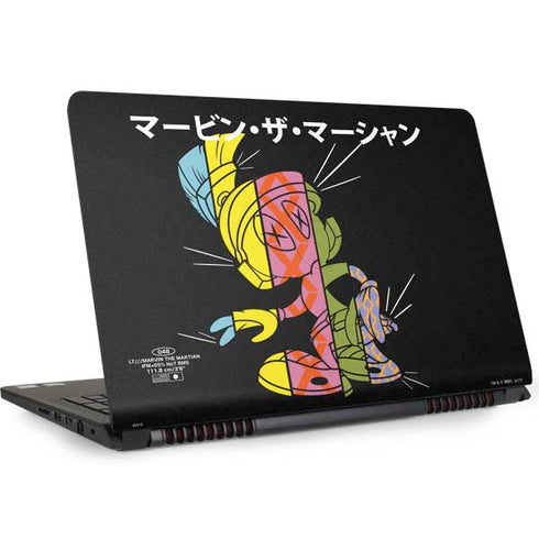 Looney Tunes Marvin the Martian Sliced Juxtapose Dell Inspiron Skin