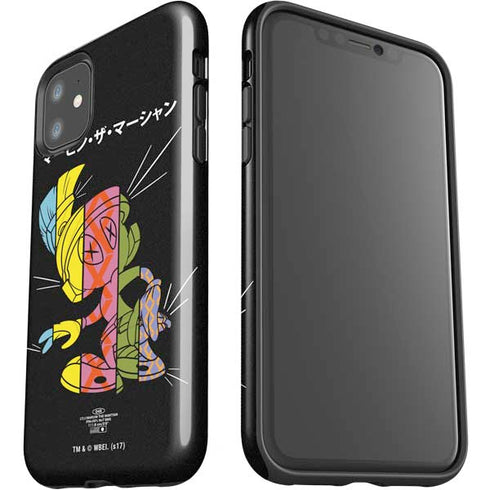 Looney Tunes Marvin the Martian Sliced Juxtapose iPhone 11 Impact Case