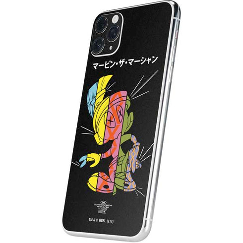 Looney Tunes Marvin the Martian Sliced Juxtapose iPhone 11 Pro Max Skin
