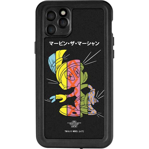 Looney Tunes Marvin the Martian Sliced Juxtapose iPhone 11 Pro Max Waterproof Case