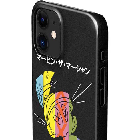 Looney Tunes Marvin the Martian Sliced Juxtapose iPhone 12 Mini Lite Case