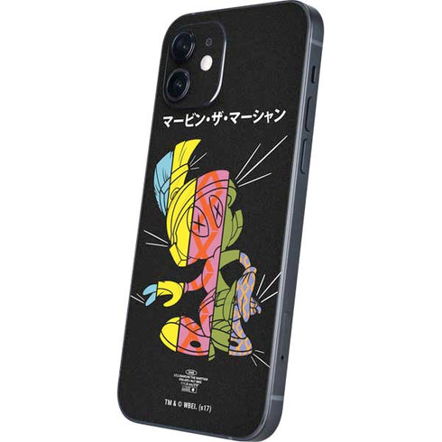 Looney Tunes Marvin the Martian Sliced Juxtapose iPhone 12 Mini Skin