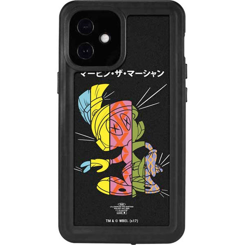 Looney Tunes Marvin the Martian Sliced Juxtapose iPhone 12 Mini Waterproof Case