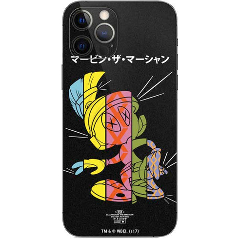 Looney Tunes Marvin the Martian Sliced Juxtapose iPhone 12 Pro Skin