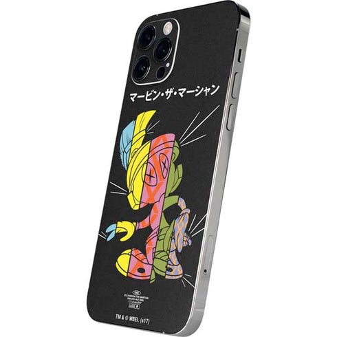 Looney Tunes Marvin the Martian Sliced Juxtapose iPhone 12 Pro Skin