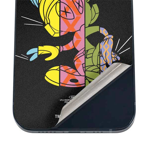 Looney Tunes Marvin the Martian Sliced Juxtapose iPhone 12 Skin