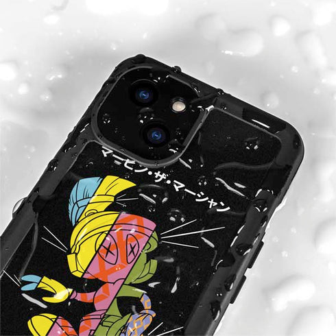 Looney Tunes Marvin the Martian Sliced Juxtapose iPhone 13 Mini Waterproof Case