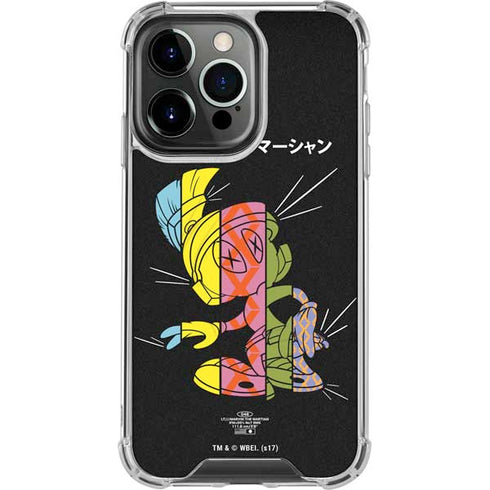 Looney Tunes Marvin the Martian Sliced Juxtapose iPhone 13 Pro Clear Case