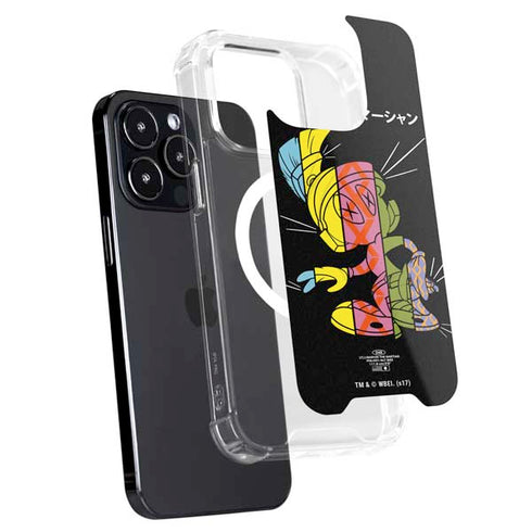 Looney Tunes Marvin the Martian Sliced Juxtapose iPhone 13 Pro Max MagSafe Case