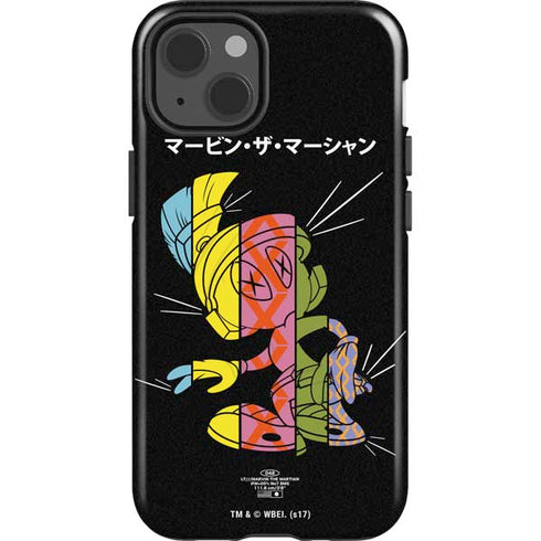 Looney Tunes Marvin the Martian Sliced Juxtapose iPhone 14 Impact Case