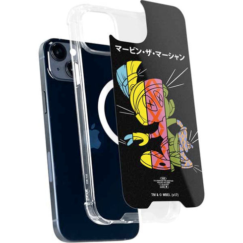 Looney Tunes Marvin the Martian Sliced Juxtapose iPhone 15 Plus MagSafe Case