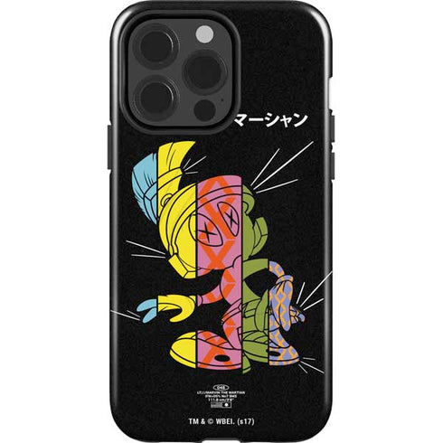 Looney Tunes Marvin the Martian Sliced Juxtapose iPhone 14 Pro Impact Case