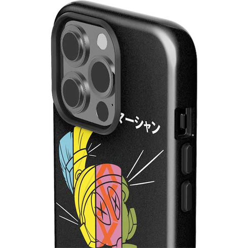 Looney Tunes Marvin the Martian Sliced Juxtapose iPhone 14 Pro Impact Case