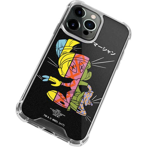 Looney Tunes Marvin the Martian Sliced Juxtapose iPhone 15 Pro Max Clear Case