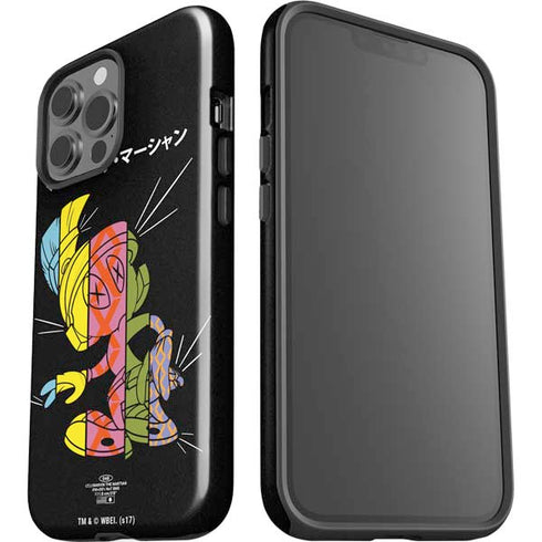 Looney Tunes Marvin the Martian Sliced Juxtapose iPhone 15 Pro Max Impact Case