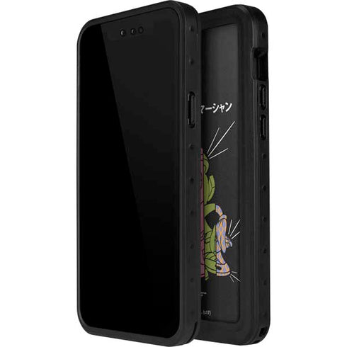 Looney Tunes Marvin the Martian Sliced Juxtapose iPhone 14 Pro Max Waterproof Case