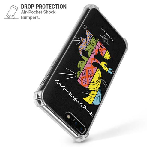 Looney Tunes Marvin the Martian Sliced Juxtapose iPhone 7/8 Plus Clear Case