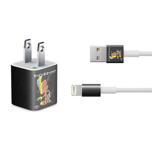 Looney Tunes Marvin the Martian Sliced Juxtapose iPhone Charger (5W USB) Skin